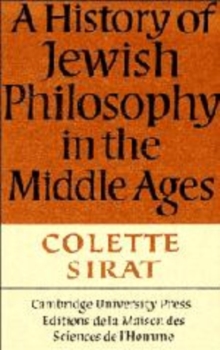 History of Jewish Philosophy in the Middle Ages