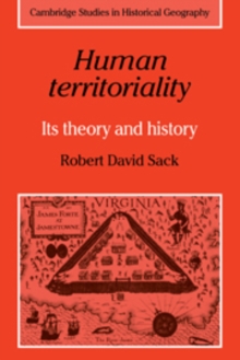 Image for Human Territoriality : Its Theory and History