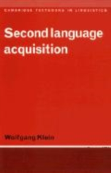 Second Language Acquisition