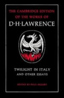 Image for Twilight in Italy and Other Essays