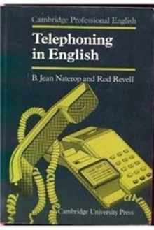 Image for Telephoning in English Student's book