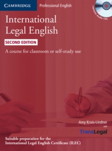 Image for International Legal English Student's Book with Audio CDs (3)