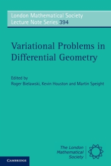 Image for Variational Problems in Differential Geometry