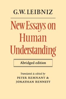 Image for New Essays on Human Understanding Abridged edition