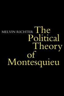 Politcal Theory of Montesquieu
