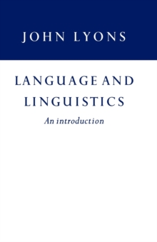 Language and Linguistics