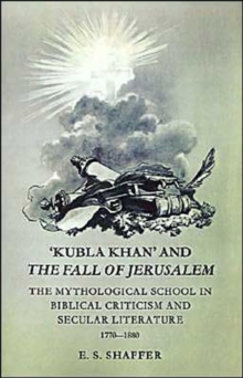 'Kubla Khan' and the Fall of Jerusalem