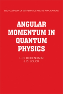 Angular Momentum in Quantum Physics