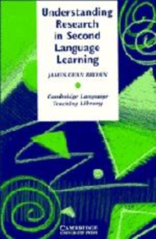 Understanding Research in Second Language Learning