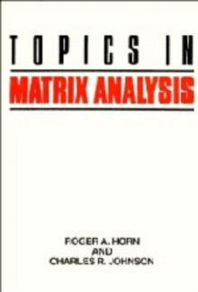 Image for Topics in Matrix Analysis