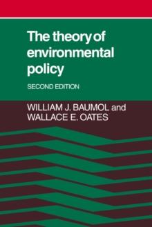 Image for The Theory of Environmental Policy