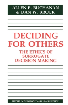 Image for Deciding for Others
