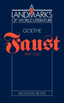 Image for Goethe: Faust Part One