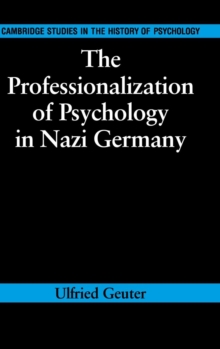 Professionalization of Psychology in Nazi Germany