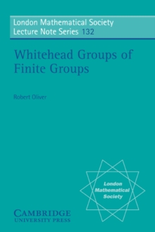 Image for Whitehead Groups of Finite Groups
