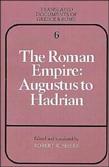 Roman Empire: Augustus to Hadrian