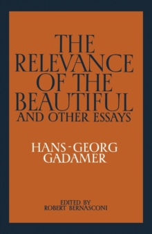 Image for The Relevance of the Beautiful and Other Essays