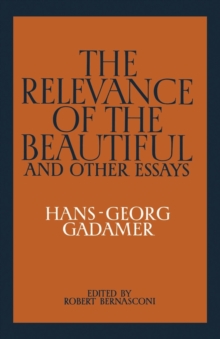 Relevance of the Beautiful and Other Essays