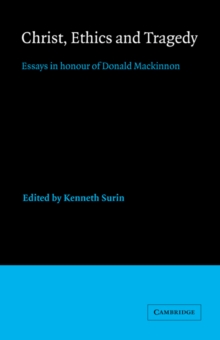 Christ, Ethics and Tragedy