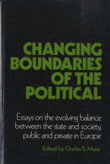 Changing Boundaries of the Political