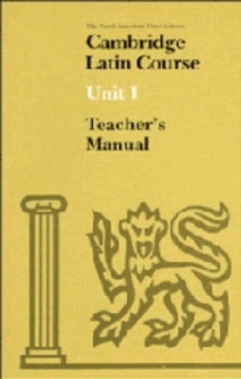 Image for Cambridge Latin Course Unit 1 Teacher's book North American edition