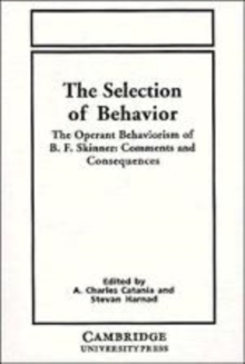 Selection of Behavior