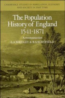 Population History of England 1541-1871