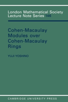 Image for Maximal Cohen-Macaulay Modules over Cohen-Macaulay Rings