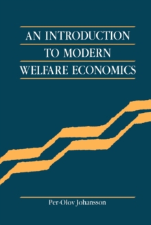 Image for An Introduction to Modern Welfare Economics