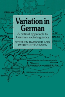 Variation in German