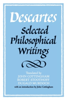Image for Descartes  : selected philosophical writings