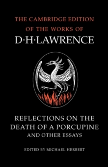 Cambridge Edition of the Works of D. H. Lawrence