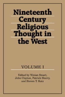 Image for Nineteenth-Century Religious Thought in the West 3 volume set