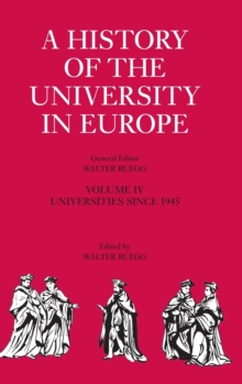History of the University in Europe: Volume 4, Universities since 1945