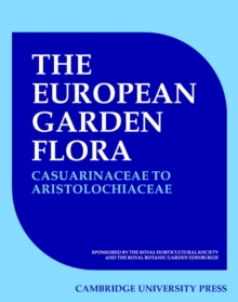 Image for European Garden Flora