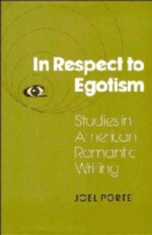 In Respect to Egotism