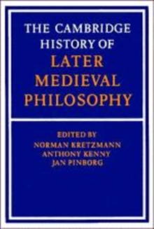 Cambridge History of Later Medieval Philosophy