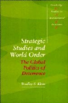 Strategic Studies and World Order