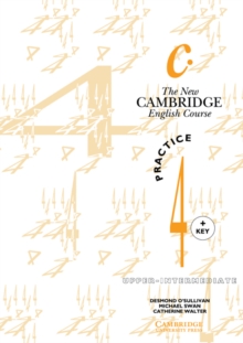 Image for The New Cambridge English Course 4 Practice book with key