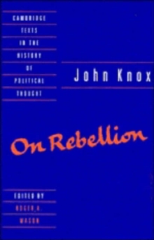 Image for Knox: On Rebellion