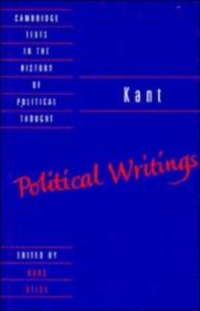Image for Kant: Political Writings