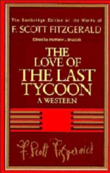 Image for Fitzgerald: The Love of the Last Tycoon : A Western