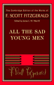 Image for Fitzgerald: All The Sad Young Men