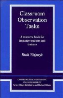Classroom Observation Tasks