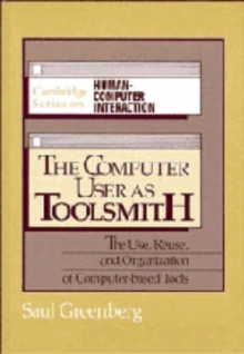 Computer User as Toolsmith