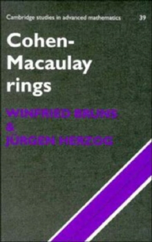 Image for Cohen-Macaulay Rings