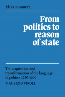 Image for From Politics to Reason of State