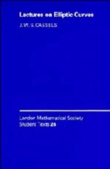 Image for LMSST: 24 Lectures on Elliptic Curves