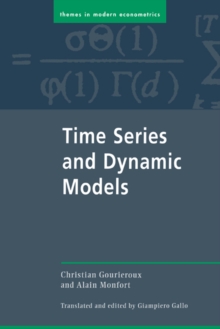 Image for Time series and dynamic models