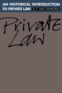 Historical Introduction to Private Law